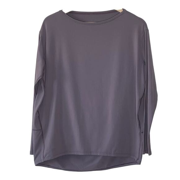 LULULEMON LONG SLEEVE TOP PURPLE SIZE L - Picture 1 of 7